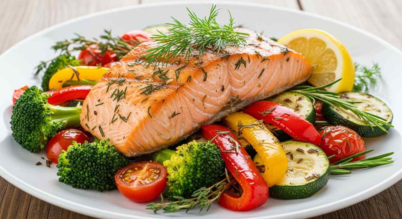 Protein and vegetables – Day 6 diet